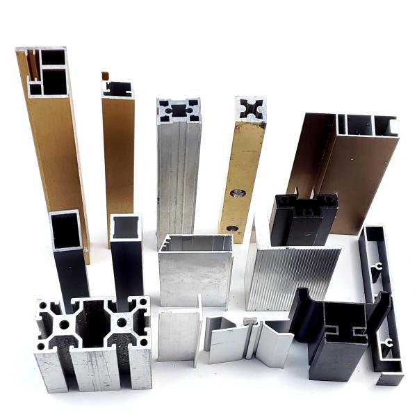 OEM Furniture Hardware Accessories Aluminium Profile For Kitchen Cabinet Doors