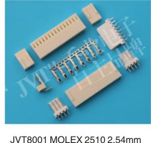 Quality Molex 2510 Female Wire To Board Connector 2.54mm Pitch For PCB 20MΩ Max wholesale