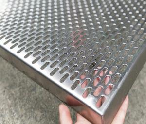 Quality Square Hole 3mm Thick Stainless Steel Punch Plate Multipurpose Custom wholesale