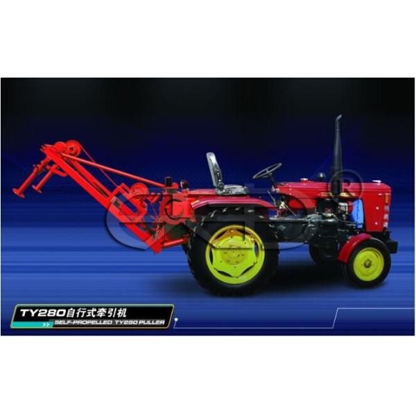 1800kg Self-propelled Mechanical Puller 325 with 6 Groove number