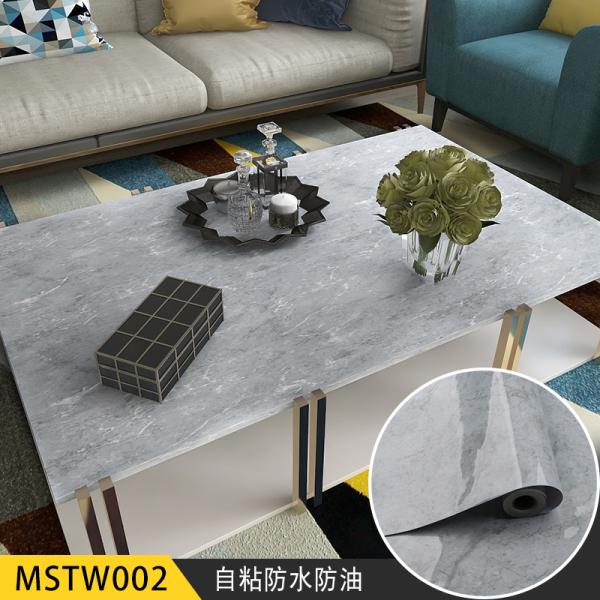 Wallpapers Marble PVC Film Kitchen Cabinet Wallpaper Waterproof Self Adhesive Wall Coating for Counter Top Marble