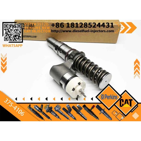 High Quality Fuel Injector 375-4106 3754106 Diesel Engine Fuel Injector 20R-3483 20R3483 for CAT 3512C 3516C 3512B