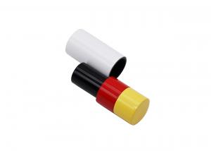 China Color Spraying Lipstick Tube 3.5g Magnet Aluminum Lip Balm Tubes on sale