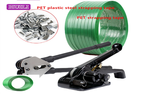 ROHS Tested PET Strapping Belt Plastic Steel Belt 16mm For Logistics Packaging