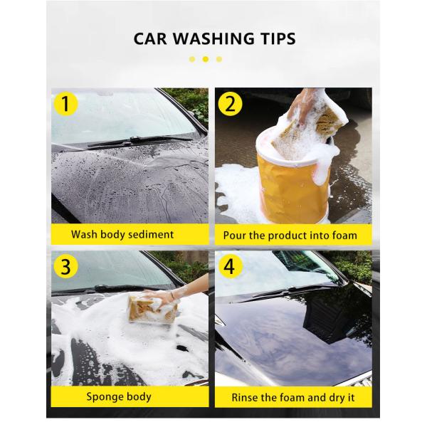 2L Premium Car Wash Shampoo Detailing High Foaming MSDS Certificated
