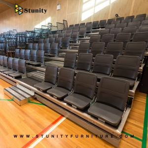 China STUNITY Grandstand Design Retractable Auditorium Seating on sale