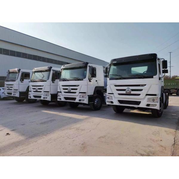 Mechanical Diesel Fuel White Sinotruk HOWO 6*4 Tractor Truck Manual Gearbox