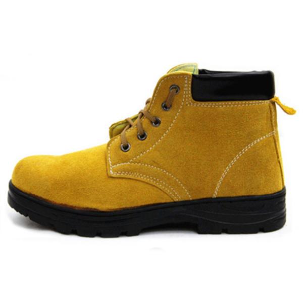 Electric Welding Shoes Yellow High Temperature Resistant Work Shoes Safety Protection Work Shoes