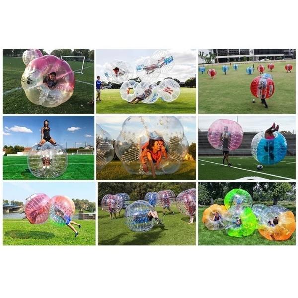 1.2m 1.5m 1.8m Transparent PVC Inflatable Bubble Soccer