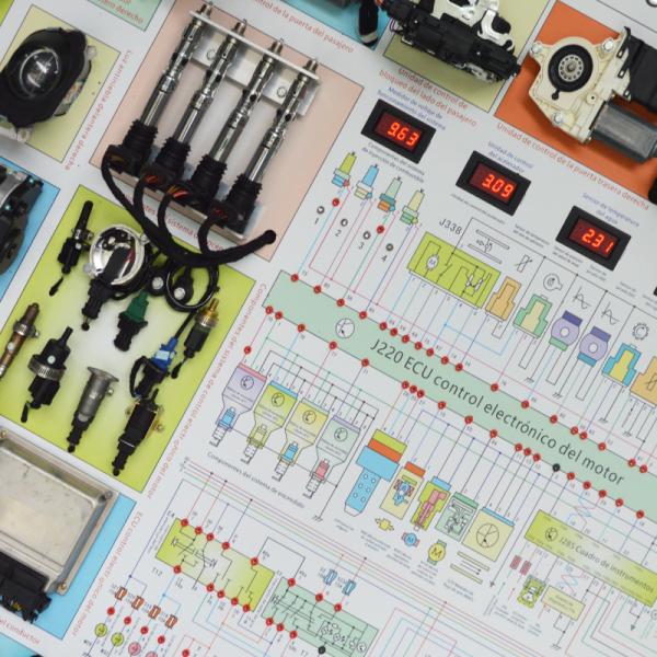 For Volkswagen Passat Automotive Electrical Trainer Educational Training Equipment