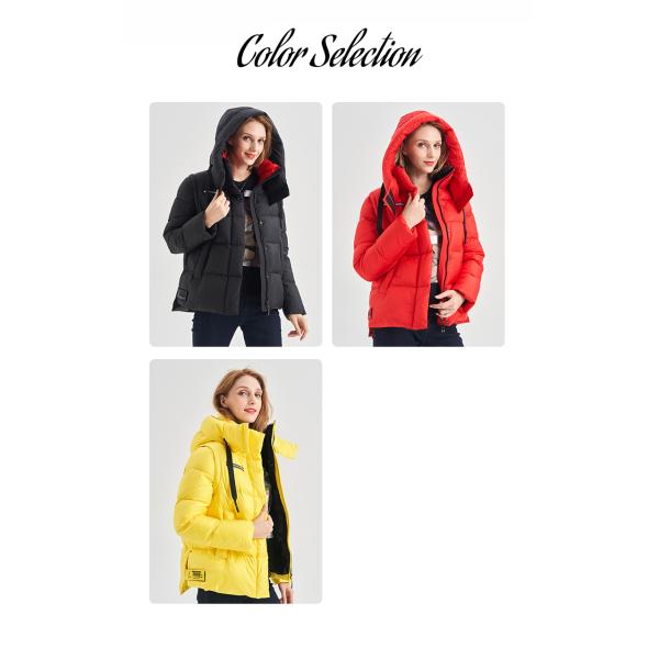 FODARLLOY Autumn and Winter 2022 New Fashion Jacket Small Cotton Padded Jacket Large Hooded Jacket Warm Cotton