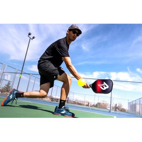 PP Honeycomb UV Print Carbon Fiber Pickleball Paddle Customized Logo