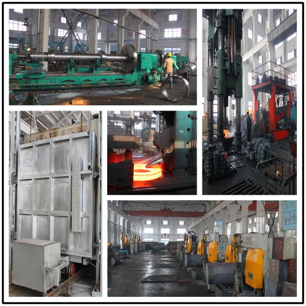 42CrMo4 34CrNiMo6 A105 18CrNiMo7-6 Rolled Steel Rings For Wind Power Industry