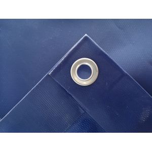 420gsm PVC Coated Tarpaulin Truck Cover 500D*1000D With Ropes