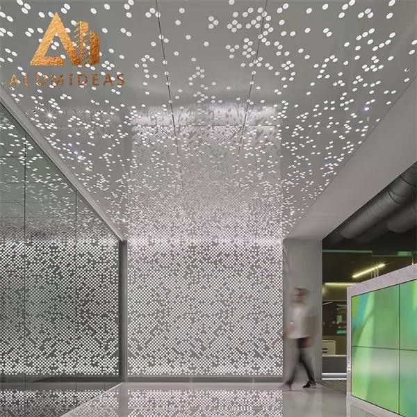 Aluminum ceiling panel