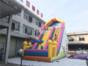 Quality PVC Commercial Inflatable Slide / Custom Design Inflatable Dry Slide Playground wholesale
