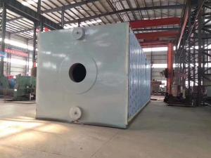 Quality PLC Horizontal Water Tube Steam Boiler Skid Mounted Gas Oil Boiler wholesale