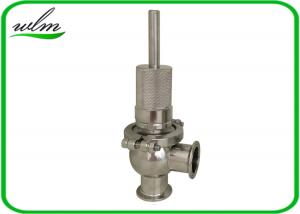 Quality Diary Food Grade Anitary Pressure Relief Valve Safety One Way Flow Direction wholesale