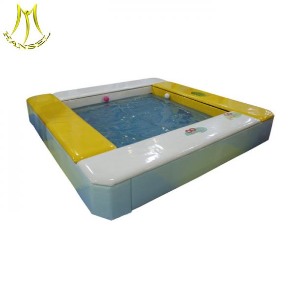 Cheap Hansel Shopping mall for Children playground equipment soft  rocking water bed for sale
