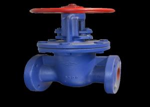Quality GOST Cast Iron Flanged Gate Valve With Handle Full Port Lightweight wholesale