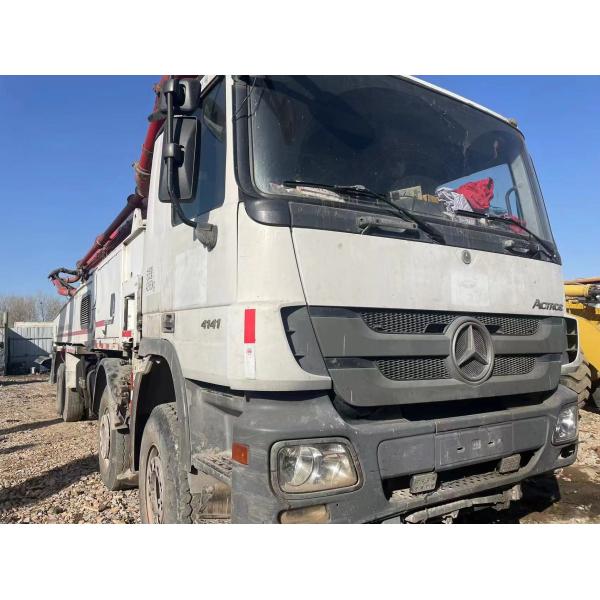 Used Concrete Pump Putzmeister 56-5 Meter With BENZ Chassis 8×4