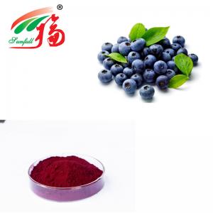 Quality Bilberry Fruit Anthocyanin Extract Powder Soluble In Water For Functional Food wholesale
