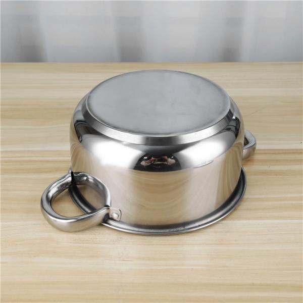 Restaurants 410 Stainless Steel Pot Set 15pcs For Kitchen Cooking