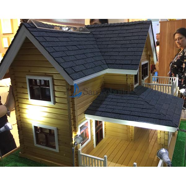 Hangzhou Roofing Materials Fish Scale Asphalt Roof Bitumen Shingles