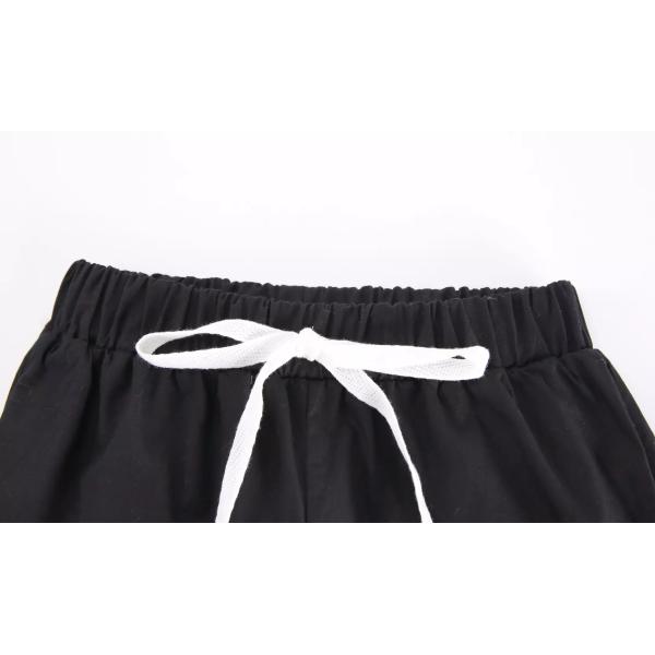 8 Year Boy Summer Black And White Shirt 100cm Short Sleeved Little Monster