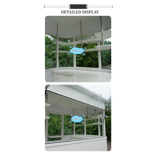 40kms per hour Vacuum Tire Ice Cream Food Cart for Customized Mobile Catering