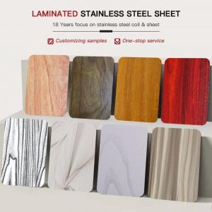 Quality 304 316 Stainless Steel Lamination Sheet Laminated Metal Steel Plate Max. Width 1500mm wholesale