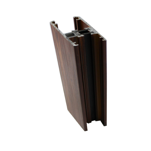 Wood Finish Wardrobe Aluminium Profile Fair Corrosion Resistance For Window / Doors