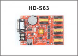 HD-S63 Single & Duel Color LED Display Control Card HD-U41 USB+RS232 Serial Port Communication For Display
