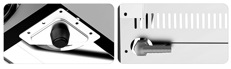 Stainless Steel Glass Top Gas Stove 5 Burner Butane Gas Corrosion Resistant