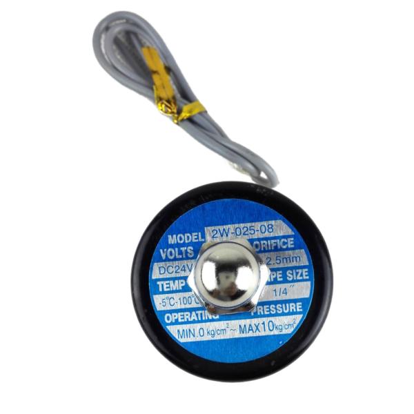 2W Series Solenoid Valve 2W025-08 Normally Closed 1/4" Air Water Valve