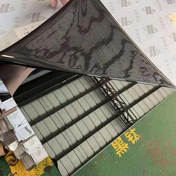 HONGWANG Stainless Steel Sheet Gold Mirror, Black Mirror Finishing With Anti-Fringer Print Treatment
