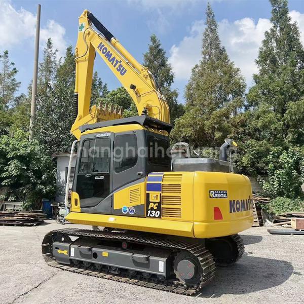 Second Hand PC130 Excavator From Japan Original Color Komatsu 130 Hydraulic Excavator