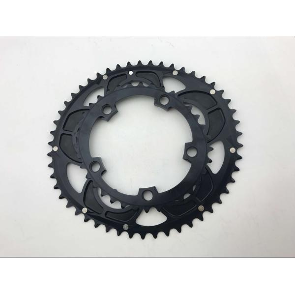 BMX bicycle parts CNC Oval Chainwheel AL7075 T6 CNC Anodizing 110 BCD