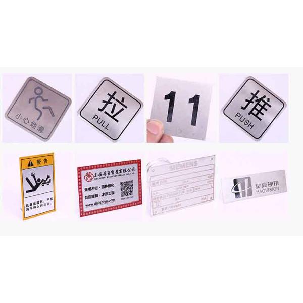 Customized Plate Pre Painted Aluminium For Custom Label Metal Lego Nameplate