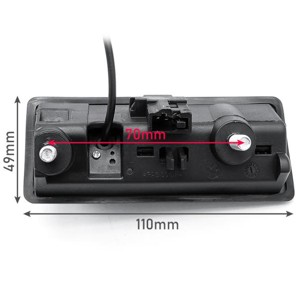 170 Degree Rear View Camera Retrofit For Volkswagen Passat NTSC Tv System