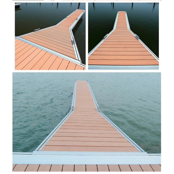 Finger Pontoon Marine Aluminum Structure Dock HDPE EPS Foam