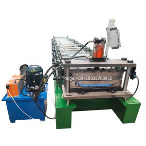China Construction Standing Seam Roll Forming Machine 15M/min Stand And Seam Machine on sale
