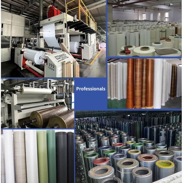 Bottom Adhesive Self Adhesive PVC Film B1 Fire-proof Level With Released Paper 1