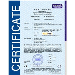 Guangzhou Haozexin Technology Ltd. Certifications