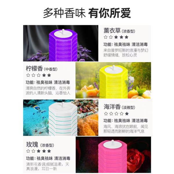 Custom Disposable Toilet Brush with Odor Control