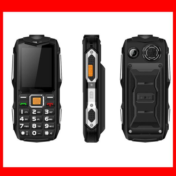 Factory wholesale high quality rugged phone .2400MAH 2.4inch waterproof Cell phone model