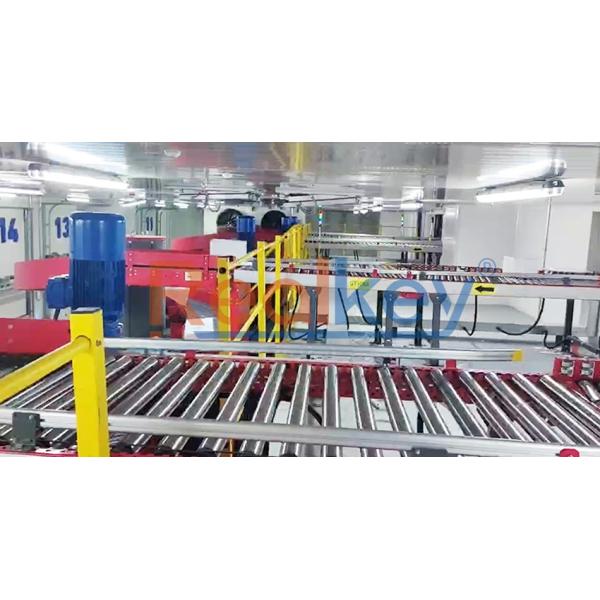 User Friendly Pallet Roller Conveyors Box Conveyor System In Warehouse High Flexibility