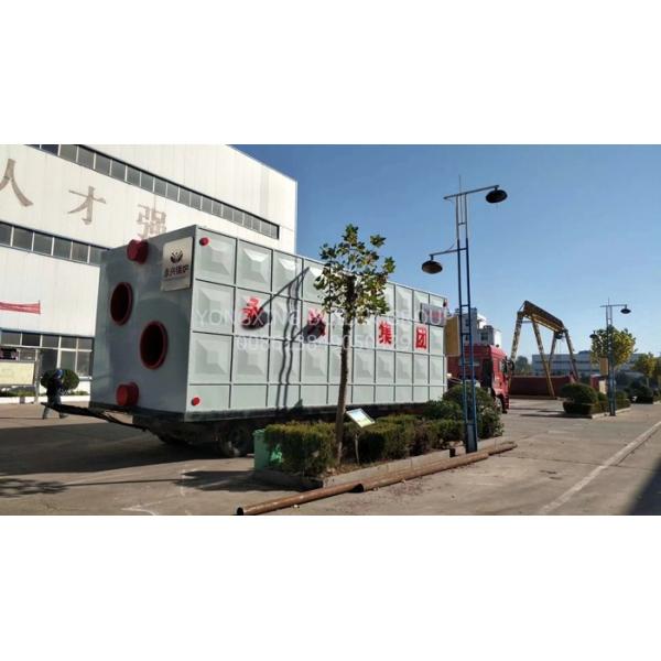 2.45Mpa Water Tube Package Boiler Oil Fired Hot Water Boiler Output 90 % Efficiency