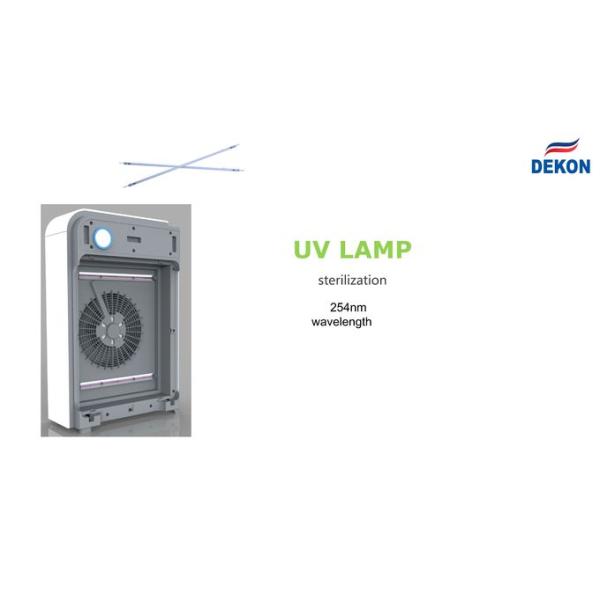 DEKON AIR PURILIZER P30B=air purifier and air sterilizer combined unit with PM2.5 display design