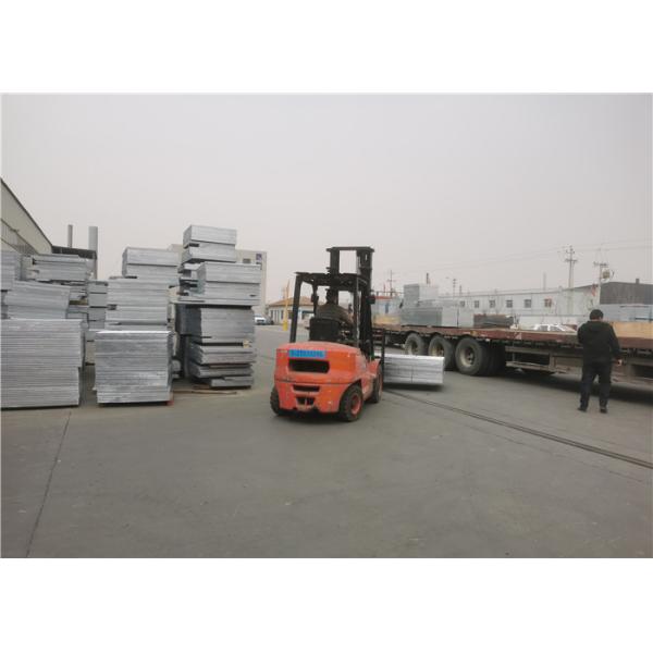 Electro Galvanized Swage Locked Grating Q235 Grate Metal Sheet